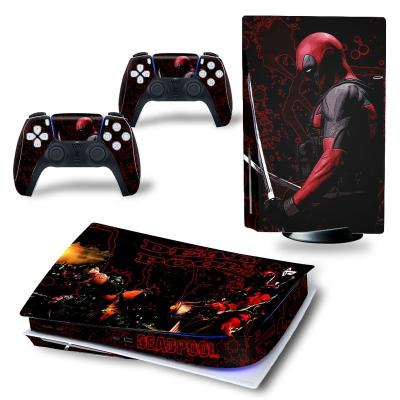 China Support Customization HYCARUS Official PS5 Disc Skin Sticker PS5 Skin Stickers for Deadpool Edition (Multiple Options) Disc for sale