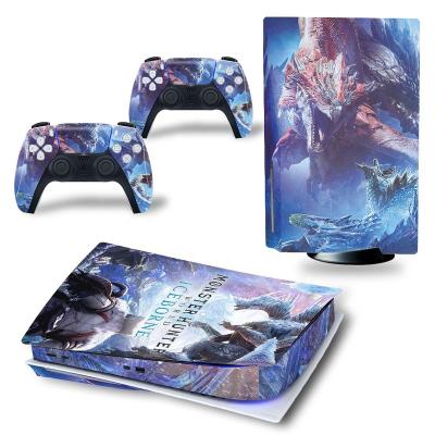 China Support Customization HYCARUS Official PS5 Disc Skin Sticker PS5 Skin Stickers for Monster Hunter Disc Edition (Multiple Options) for sale