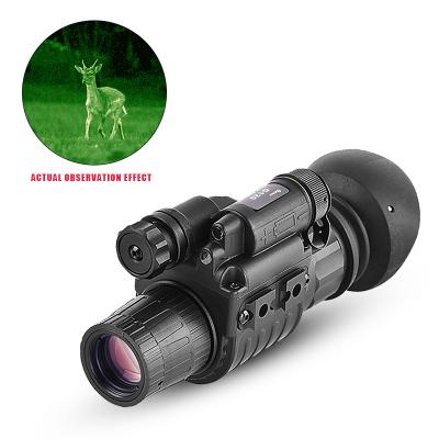 China 2500m Monocular Helmet Head-Mounted Low Illumination Monocula Night Vision With Helmet for sale