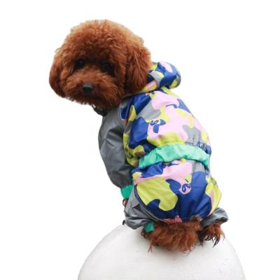 China Sustainable Lovely Eco-friendly Pets Clothes Dogs Raincoat For Small Dogs for sale