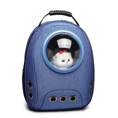 China Breathable Portable Cat Dog Cage Pet Travel Bag Pet Backpack Carrier High Capacity Multicolor Stored Bag for sale