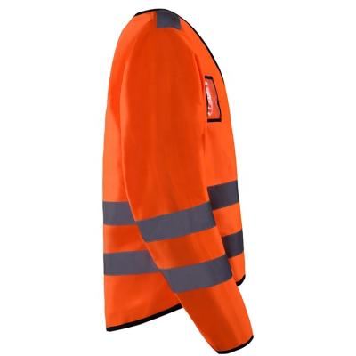 China Orange Washable Water Proof Top Sale Safety Vest Reflective Vest Safety Custom Made Jackets Reflective for sale