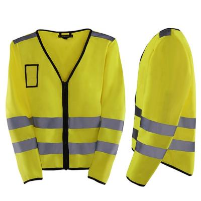 China Cheap Work Reflective Vest Jackets Water Proof Safety Safety Vest Reflective Vest for sale