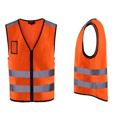 China Water Proof Customized Logo Reflective Safety Vest Manufacturer For Construction for sale