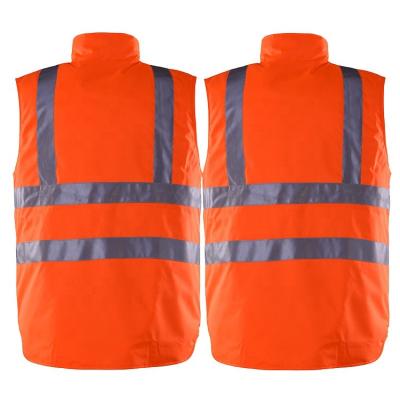 China Water Proof Safety Vest Winter Construction Tool Reflective Vest for sale