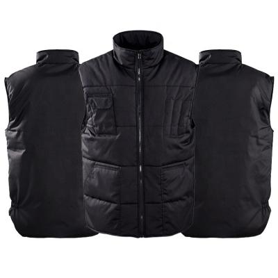 China Waterproof Custom Sleeveless Warmer Winter Vest And Body Jacket Sleeveless Jacket For Men Winter for sale