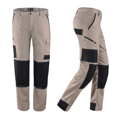 China Main fabric: 80% polyester 20% cotton cargo pants mens double knee work pants working pants mens workwear for sale