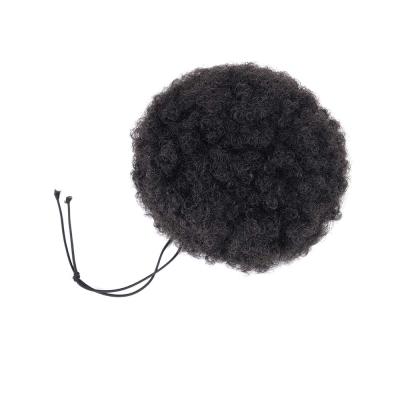 China 2019 Hot Selling Afro Kinky Curly Hair Ponytail Elastic Synthetic New Product Mix Synthetic Hair Ponytail for sale