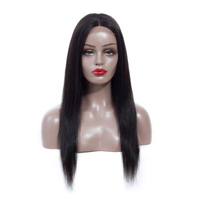 China Can be colored and changed straight hair new arrival brazilian virgin hair weave 4*4 lace closure design already made wig 100% lace wig hair bundles for sale