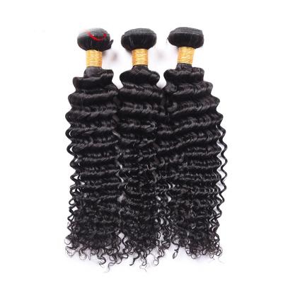 China Can be colored & Brazilian Wholesale Raw Weave Changed Design Bundles Hair Pieces For Black Women Virgin Deep Wave for sale