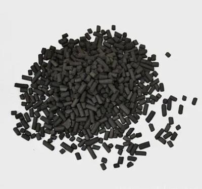 China Black Activated Carbon Media For Water Treatment / Columnar Activated Carbon for sale