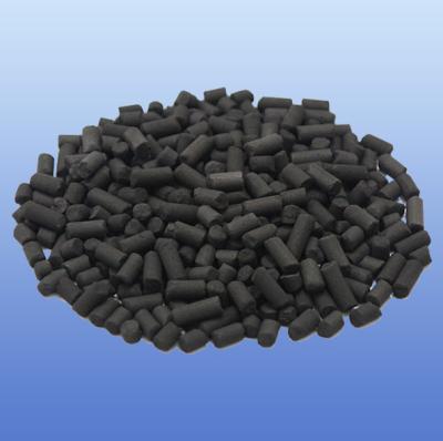 China Industrial Grade Wooden Activated Carbon Pillar For Removal Impurities for sale