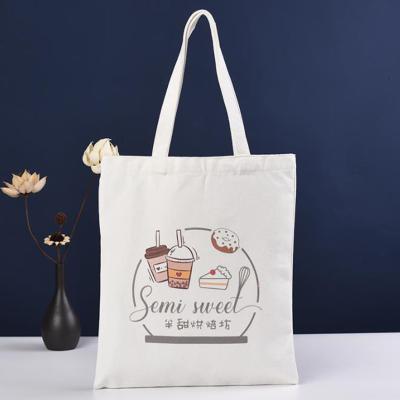 China Wholesale Custom Logo Printed Girls Style Canvas Lady Shopping Bags Simple Cotton Folding Tote Bag Eco Friendly for sale