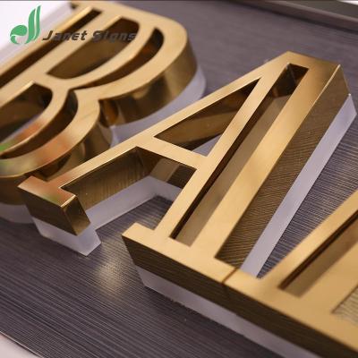 China Outdoor Decor High Quality Led Copper Letters Signs by Janet Signs Solutions for sale