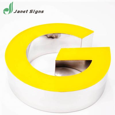 China Hot sale facelit acrylic led light letter outdoor decoration customized for sale