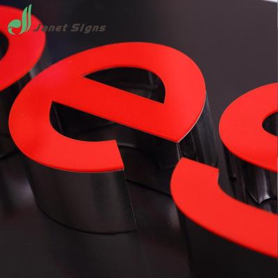 China High Quality Hot Sale Outdoor Decoration Lighting Epoxy Resin 3D Channel Letter Logo for sale