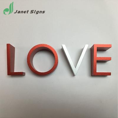 China Aluminum Alloy Best Selling 2017 Decorative High Quality Aluminum Letters for sale