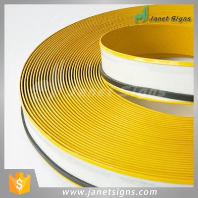 China Outdoor& indoor advertising high quality acrylic channel letter anodized aluminum strip edged with pvc and sponge for sale