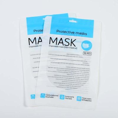 China Manufacturers' Stain Bag Moisture Proof Printed English Bag Safety And Health Bag for sale