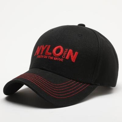 China High Quality Custom 6 JOINT Panel Logo Embroidery 100% Cotton Twill Baseball Golf Caps Structured Hat for sale