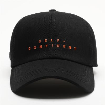 China Wholesale Promotional Summer Fasion Simple Design High Quality Letters Baseball Cap Custom Made COMMON Baseball Cap for sale