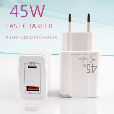 China Mobile Phone BONUS BLC3607 2023 Hot sale Fast Wall Charger Quick Charger Adapter 45W Charger for sale