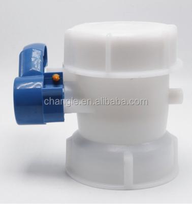 China 3 Inch DN80 PVC Plastic Butterfly Valve For IBC Tank 100mm for sale