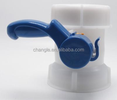 China PE butterfly valve DN 80 for1000L IBC container for sale