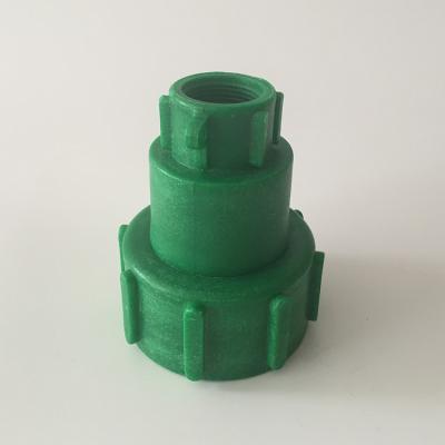 China IBC 2 Valve Adapter Reduction BSP to 2 S60x6 for sale