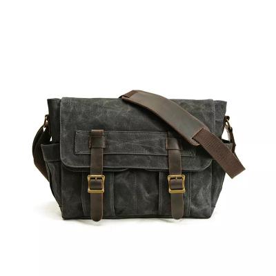 China Wholesale Custom Vintage Mens Photography Video Crossbody Camera Fashion Designer Canvas Messenger Bags for sale