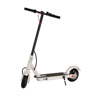 China Unisex Electric Scooter 8.5 Inch Solid Tires Long Range Portable Folding Scooter For Adults for sale