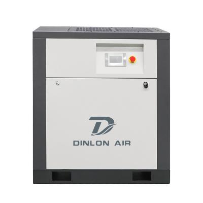 China High Quality Industrial Rotary Screw 7.5kw 10HP Dual Screw Oil-injected Air Compressor for sale