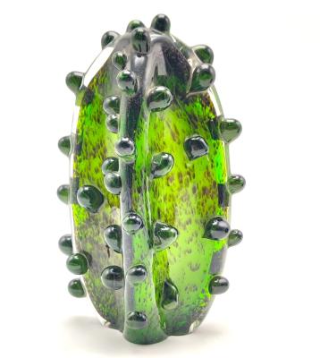 China Europe/North America/Aus cactus glass figurine/new garden decoration outdoor murano for sale