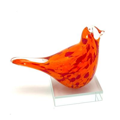 China Europe/North America/Aus/New Murano Glass Bird Opens Decoration Birthday Gift for sale