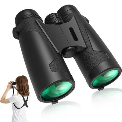 China New Design Telescope 10x42 BAK4 FMC Optical Binocular Objective Lens HX1042-12 for sale