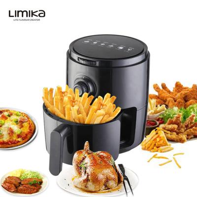 China Electric RV Style Stainless Steel Hot Pan 3.0l No Oil Air Fryer Universal Deep Fryer Cooker for sale