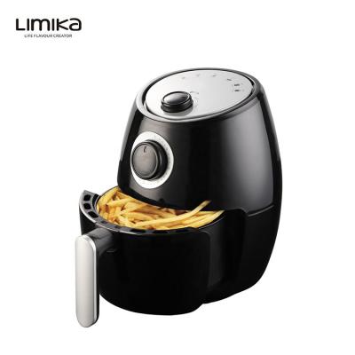 China Commercial 2.0L Home Kitchen Commercial Round Electric Air Deep Fryer Without Oil Hot Air Fryer General Electric Deep Fryer for sale