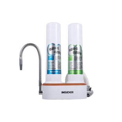 China Hotel Top Quality UF Personal Drinking Water Filter With 2 Stages, Home Water Purifier for sale