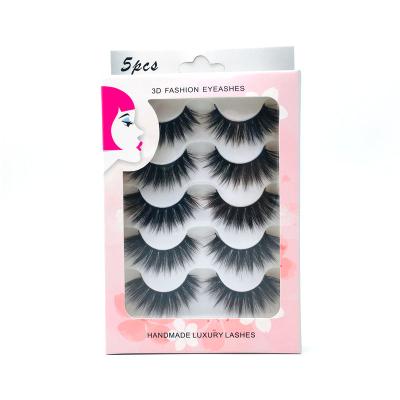 China Criss-Cross Private Label Creating Your Own Brand 3d Fiber False Eyelashes for sale