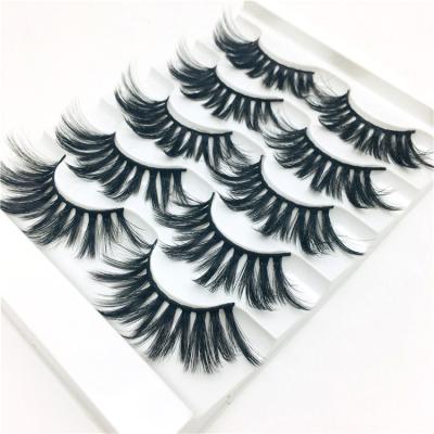 China Long Clean Natural Brand Siberian Stripe Lashes 3D Lashes Private Label Mink 3d Silk Eyelash Vendor for sale