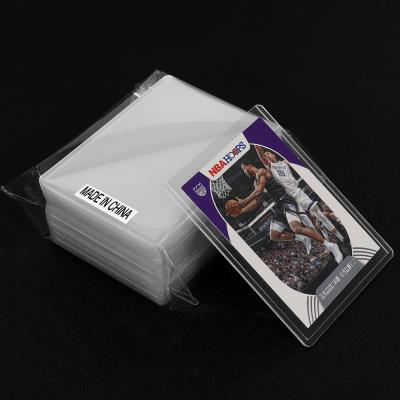 China New Unicorn Top Loader Plastic Card Rigid Launch Film Holder, 35PT Toploader 3x4 for sale