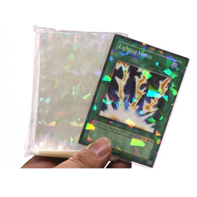 China 2020 TGC Game Accessories NEW ARRIVAL 600PCS 60X87MM Perfect Fit HOLOGRAM Yu gi Card Sleeves Oh for sale