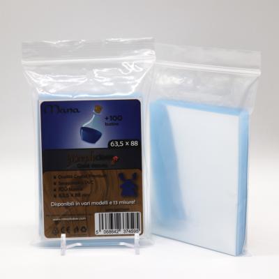 China CARD PAD Card Sleeves Light Blue Board Game, CCG Trading Card Sleeves For Board Game for sale