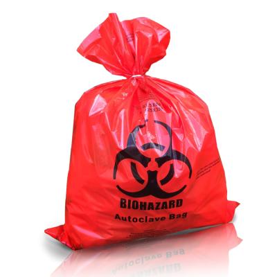 China BK09 BIODEGRADABLE biodegradable plastic medical waste bag, yellow medical waste bag for sale