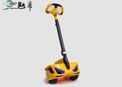 China Foldable Self Balancing Electric Scooter , Yellow Unicycle Electric Scooter for sale