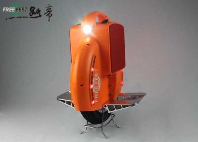 China Motorized Gyroscopic Electric Unicycle Solo Wheel One Wheel Scooter With LED Light for sale