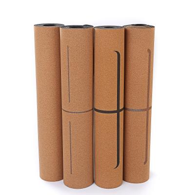 China Envelope Logo Time Packing Paper Color Toxic Cork+TPE Cork Yoga Mat Rubber Yoga Mat Natural Cotton Customized Box Printing Feature for sale