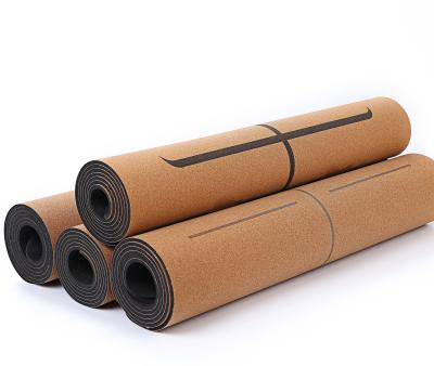 China Envelope Logo Time Packing Paper Color toxic Cork+rubber Cork Yoga Mat Rubber Yoga Mat Natural Cotton Customized Box printing feature for sale