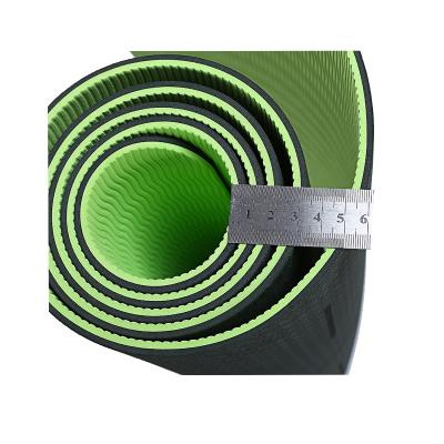 China Sports or Custom Logo Strip Yoga Mat Private Label Yoga Excerise Matt Custom Home Exercise Eco Friendly Wholesale Universal for sale