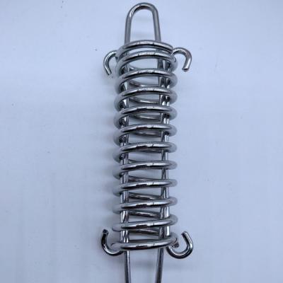 China Stainless Steel Coil Drawbar Spiral Compression Spring For Dog Chain Pet Chain Kinds for sale